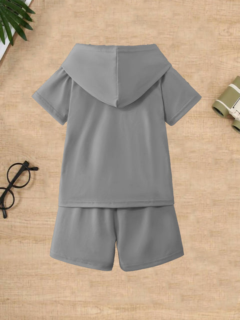 Youth Summer Clothing Set, Sporty Casual Youngsters Clothing, Perfect for Daily and Outdoor Wear, the Best Gift Choice, for Outdoor