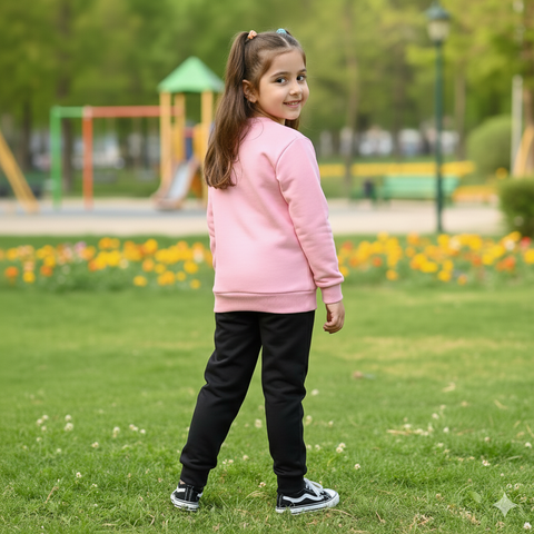 Imported Winter Set for Baby Girls 👧 – Warm, Soft & Super Cute!