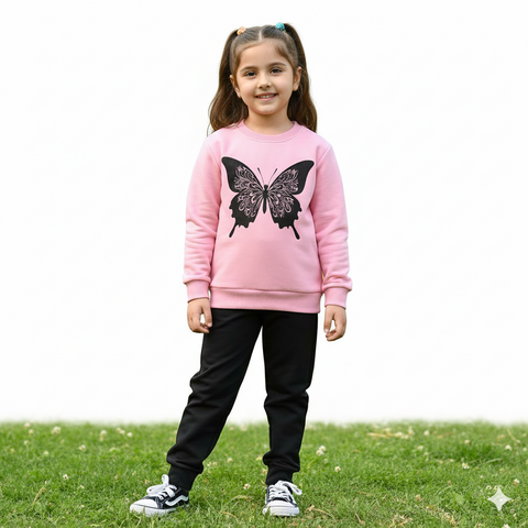 Imported Winter Set for Baby Girls 👧 – Warm, Soft & Super Cute!